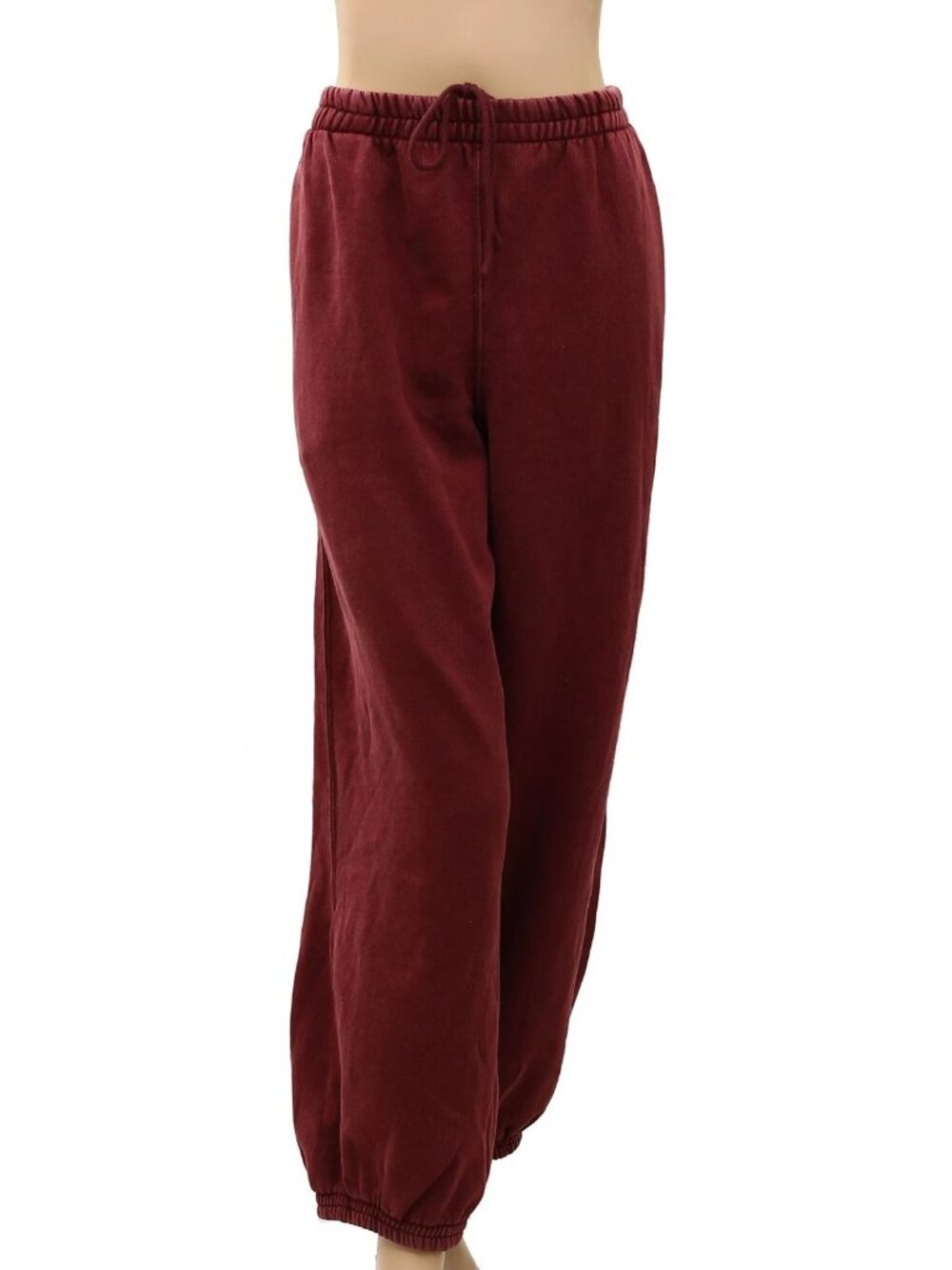Free People FP Movement All Star Sweatpants Smocked Mid Rise Pull-on L 290240